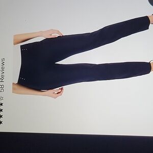 NWOT JM Collection stretch pull on Black Pants size L